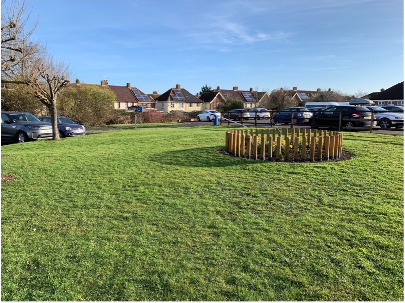 Westcourt School greenspace before